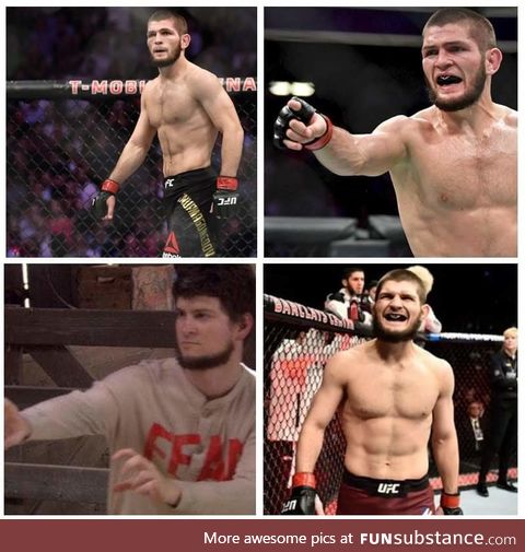 Khabib had an interesting career