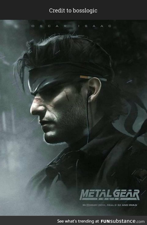 Oscar Isaac, Metal Gear Solid!