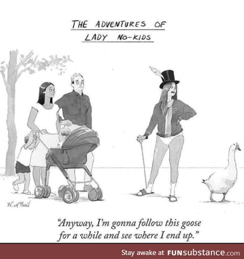 The geese are mighty persuasive