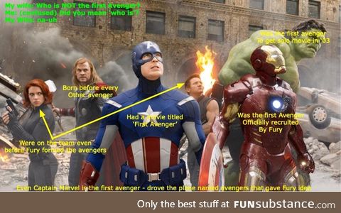 Who is not the first avenger?