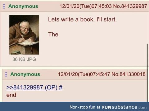 Fortune writes a book