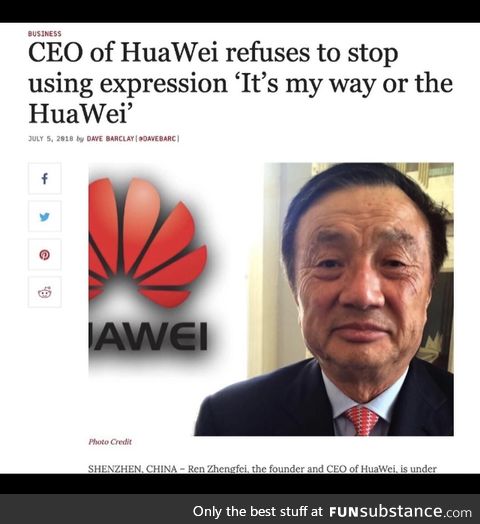Ren Zhengfei - HuaWei feat. Calvin Harris
