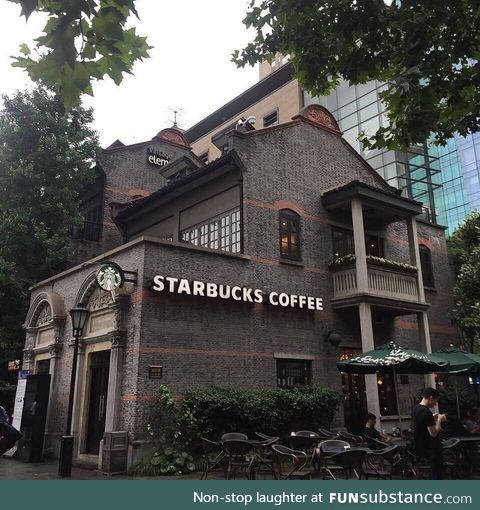 Starbucks in Xintiandi, Shanghai