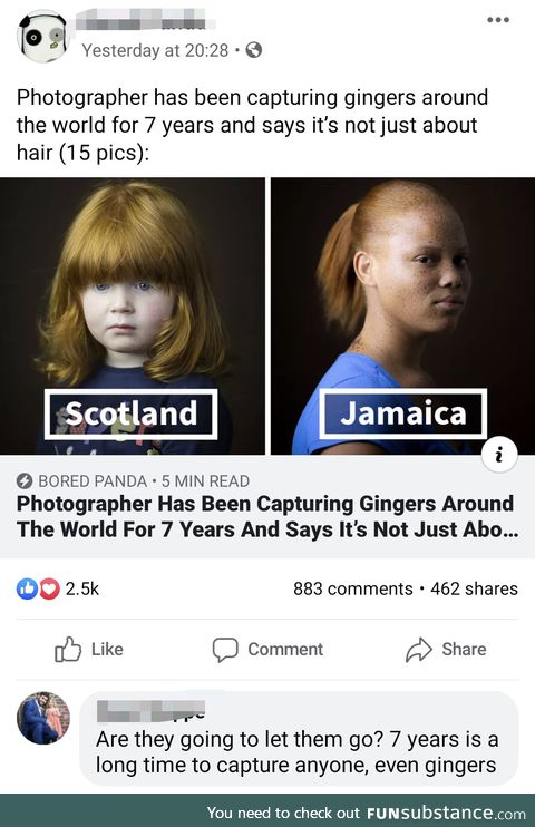 Release the Gingers!