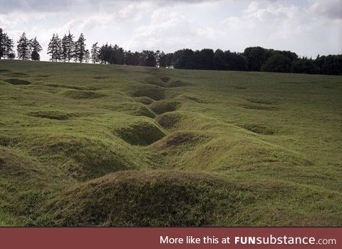 World war 1 trenches today