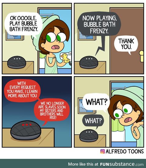 Alexa... I’m scared