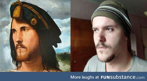 Found my lost bro, Cesare Borgia