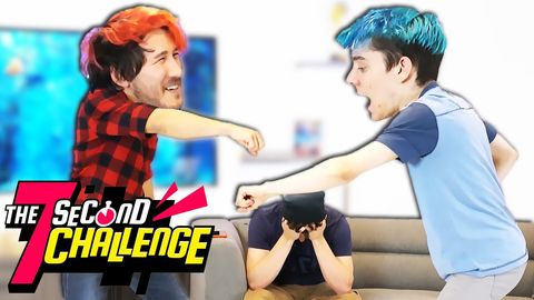 Don't put Hitler Bin Laden on your Christmas Tree (Markiplier - 7 seconds challenge)