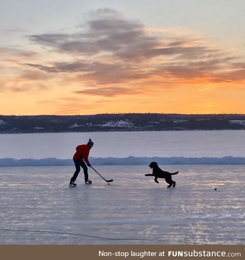 Face Off on the Lake