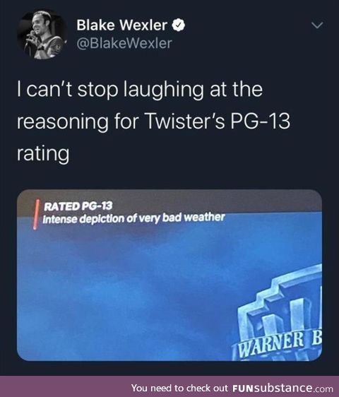 This Weather is Rated PG-13