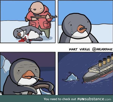 You killed my boy— I take your ship