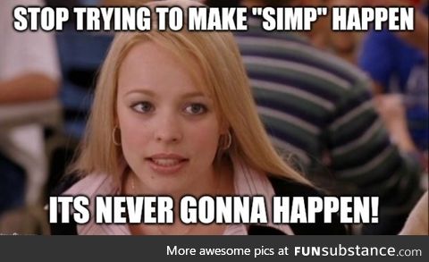 Just stop it! Its forced
