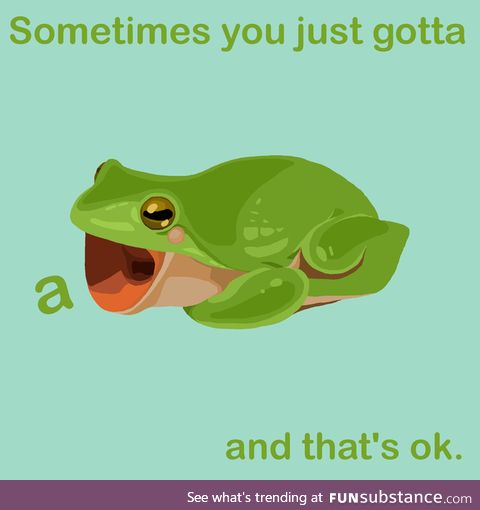 Froggo Fun #350 - This Speaks to Me