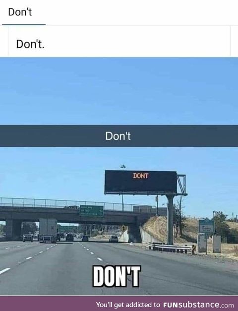 Don't