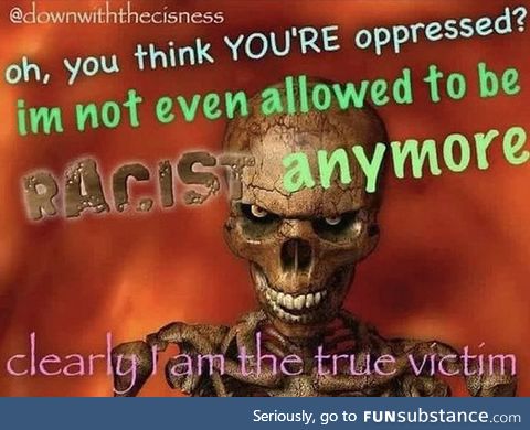 Anyone caught being racist will be PEGGED