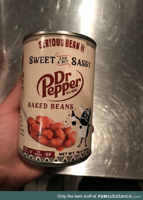 Getting baked and making baked beans, basically