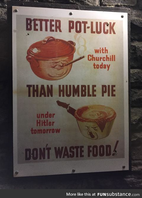 WW2 poster in GB