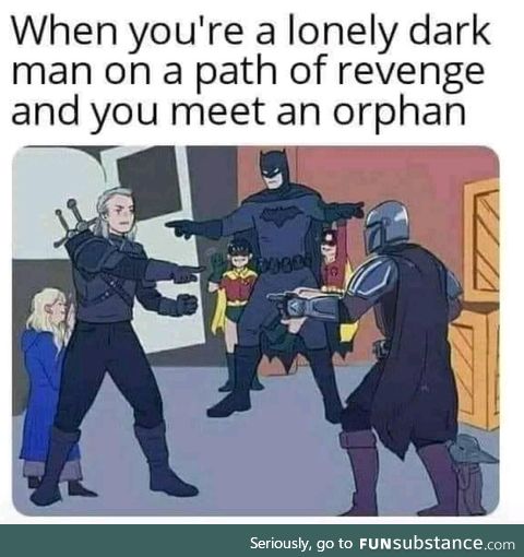 I haven’t even seen the mandalorian