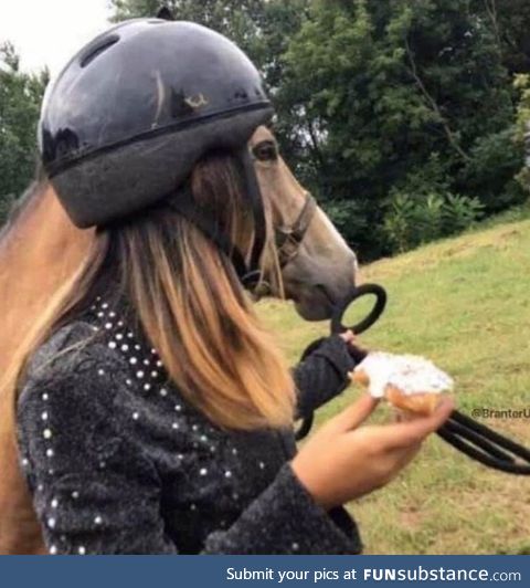 A picture taken at the perfect time
