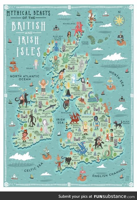 A Nice Little Mythology Map