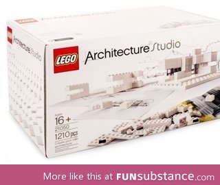 Legos. Adults only. It's about time they released these