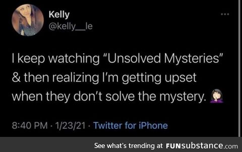 Unsolved Mysteries