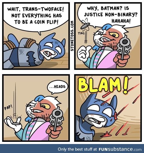 Stonetoss never misses