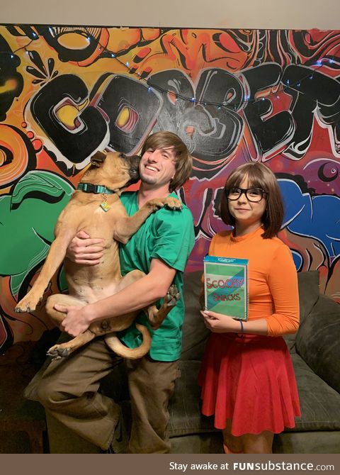 Jinkies! Our first Halloween ????