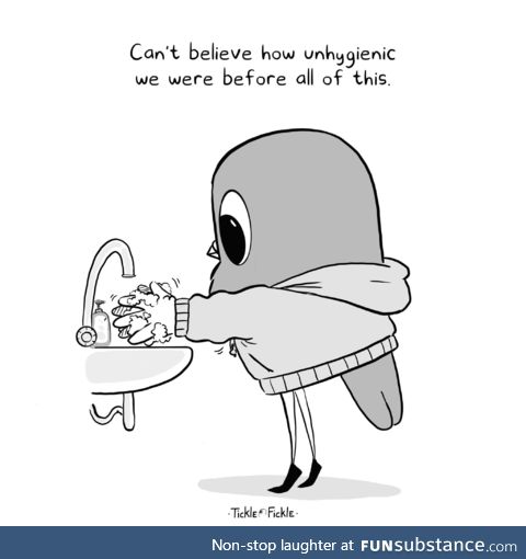 Humans are filthy