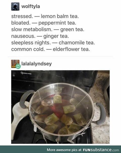 One tea to rule them all