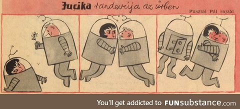 This is a cute Hungarian comic I came across