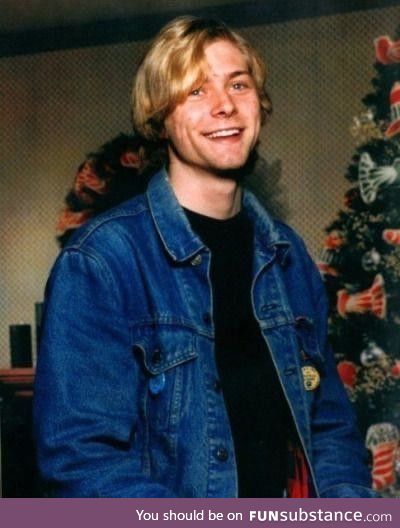 Teenage kurt cobain, christmas 1986