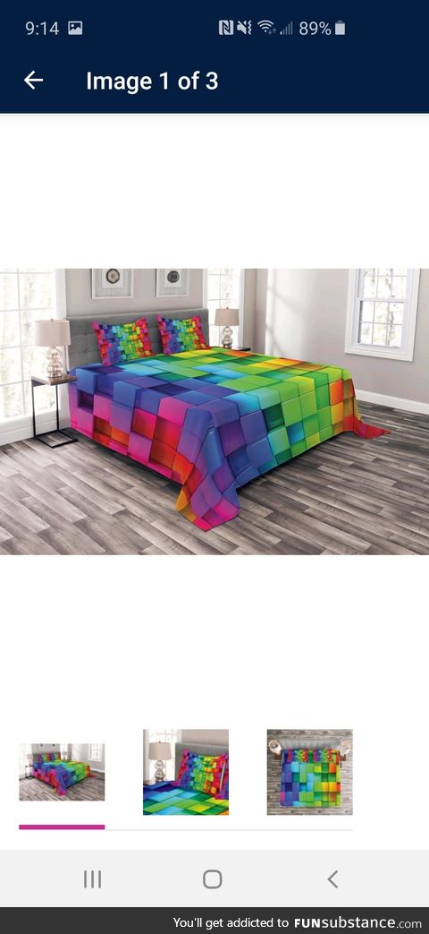 Came across this bedspread while browsing on the Walmart app