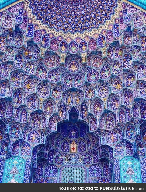 This mosque in Iran
