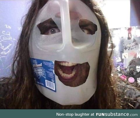 Need a quick Slipknot costume for Halloween?