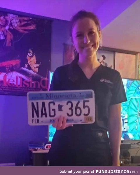 The perfect license plate doesn't exis-