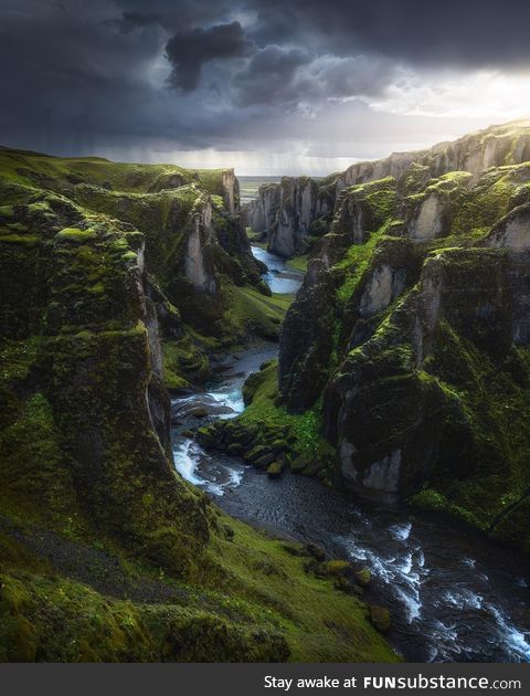 A.K.A The Most Beautiful Canyon in the World, Iceland