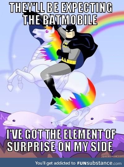 The element of surprise