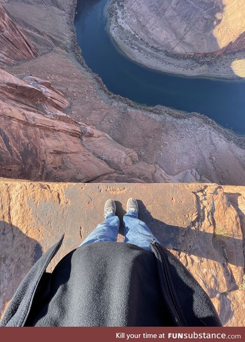 Ledge photo looks like two pics