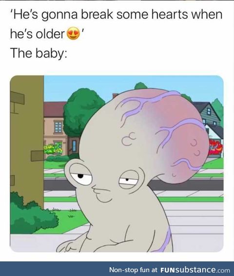 He's gonna break some hearts when he grows up