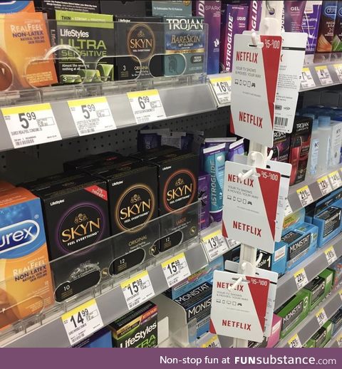 Netflix and...Durex?