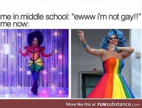 Internalised homophobia is one hell of a drug.