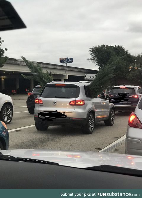 Saw this on the road today lol