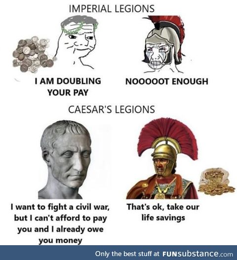 Anything for you Caesar