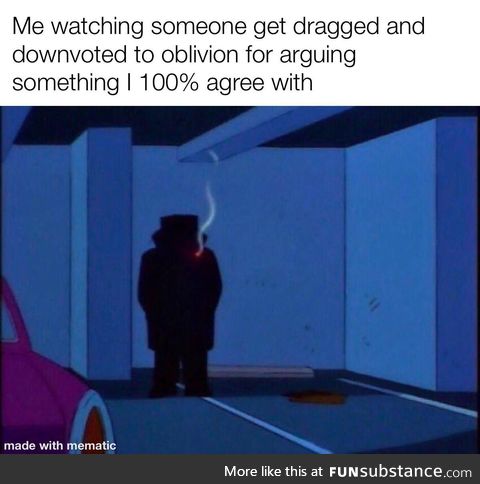 Sometimes I jump in then get annihilated