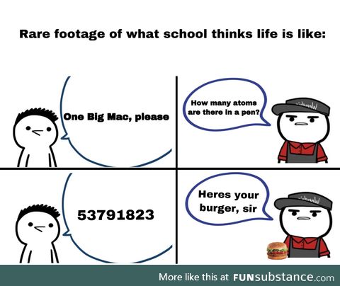 Just give me the damn burger