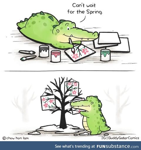 Waiting for spring