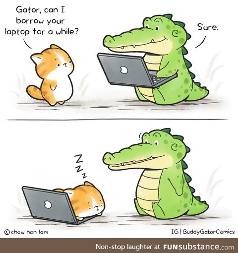 Can I Borrow Your Laptop?