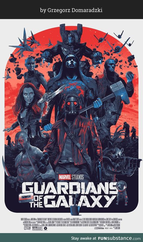 Great Guardians Of The Galaxy art !
