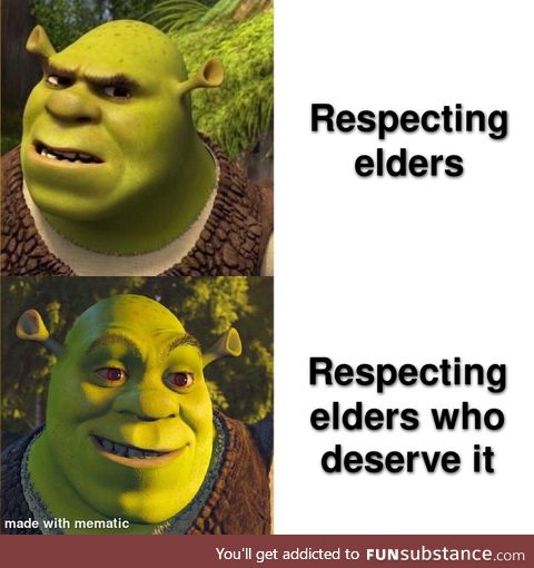 Not all elders are worth my respect